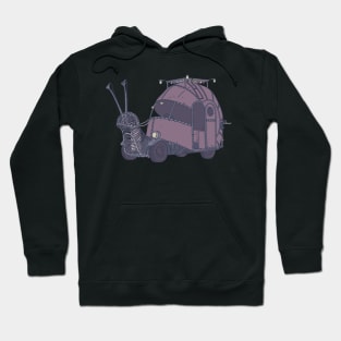 Mutant Vehicle - Snail Car - Burning Man Hoodie